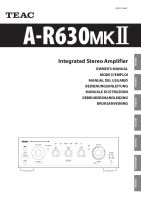 Teac A-R630-mk2-Owners-Manual 